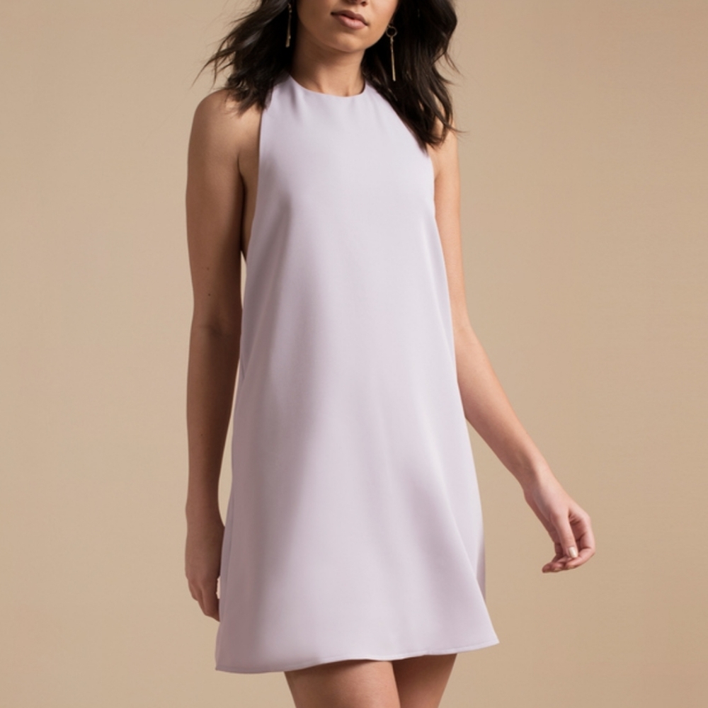 Tobi - Lavender Halter Shift Dress